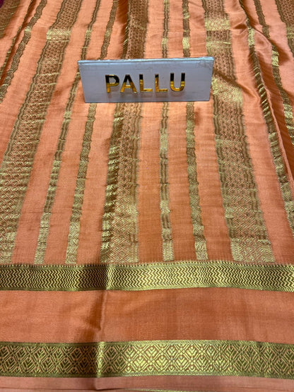 Pure Mysore Silk Saree.