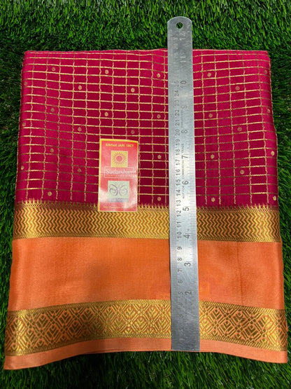 Pure Mysore Silk Saree.