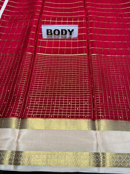 Pure Mysore Silk Saree.