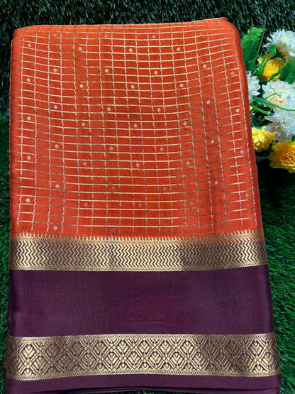 Pure Mysore Silk Saree.