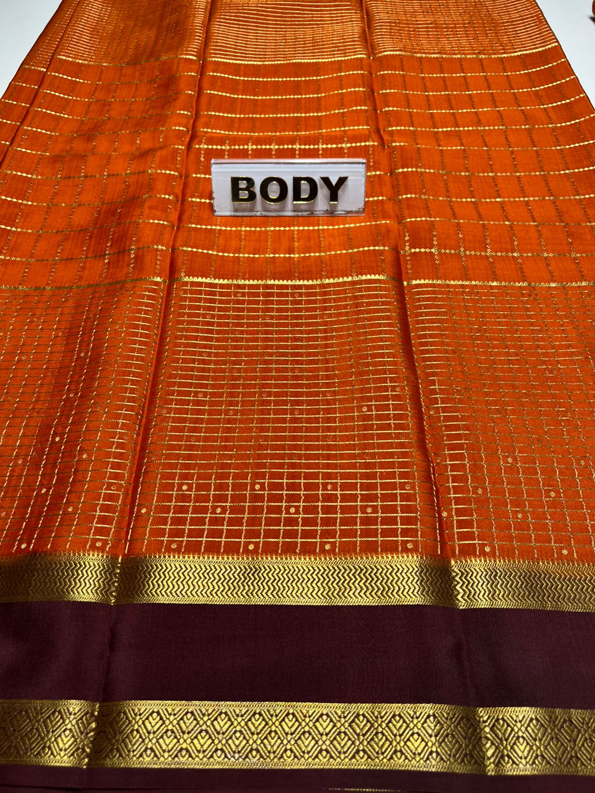 Pure Mysore Silk Saree.