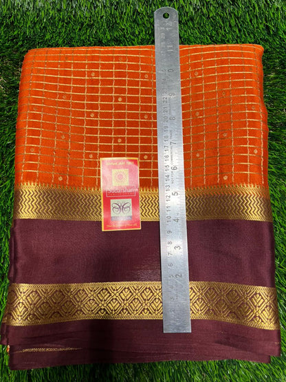 Pure Mysore Silk Saree.