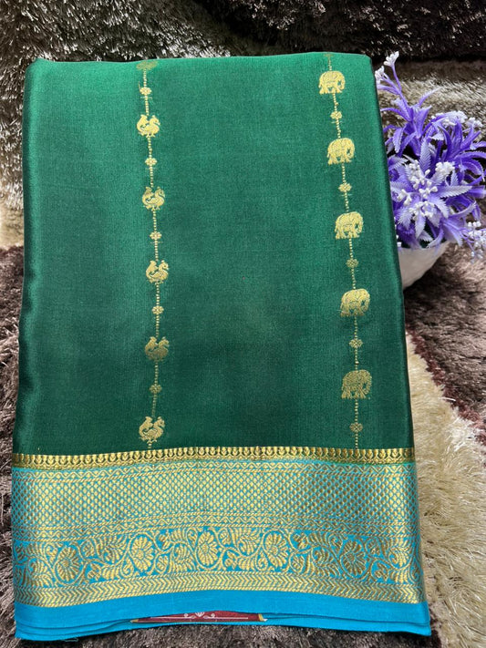 Pure Mysore Silk Saree.