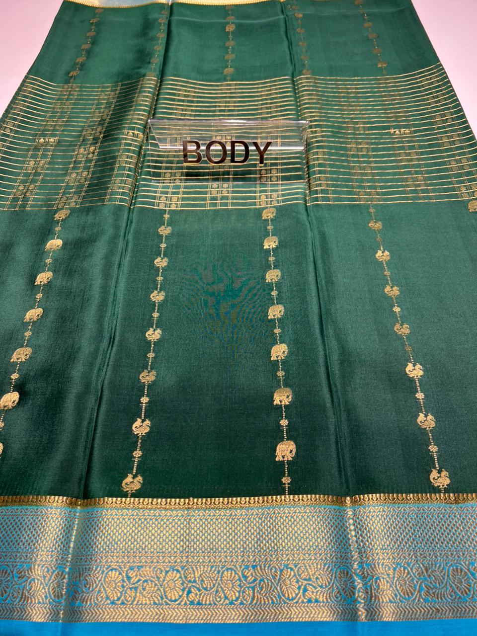 Pure Mysore Silk Saree.