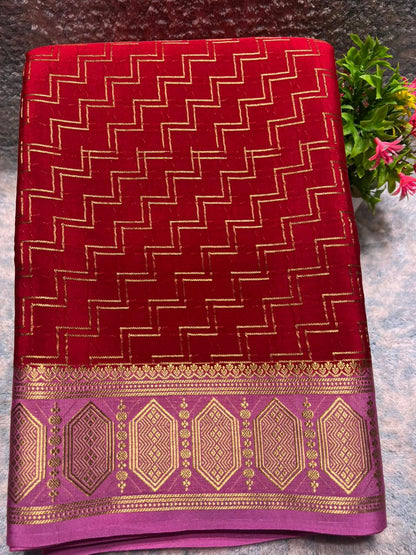 Pure Mysore Silk Saree.