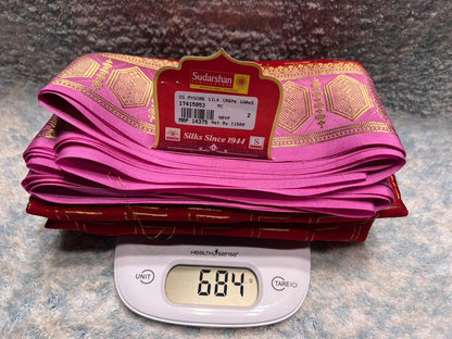 Pure Mysore Silk Saree.