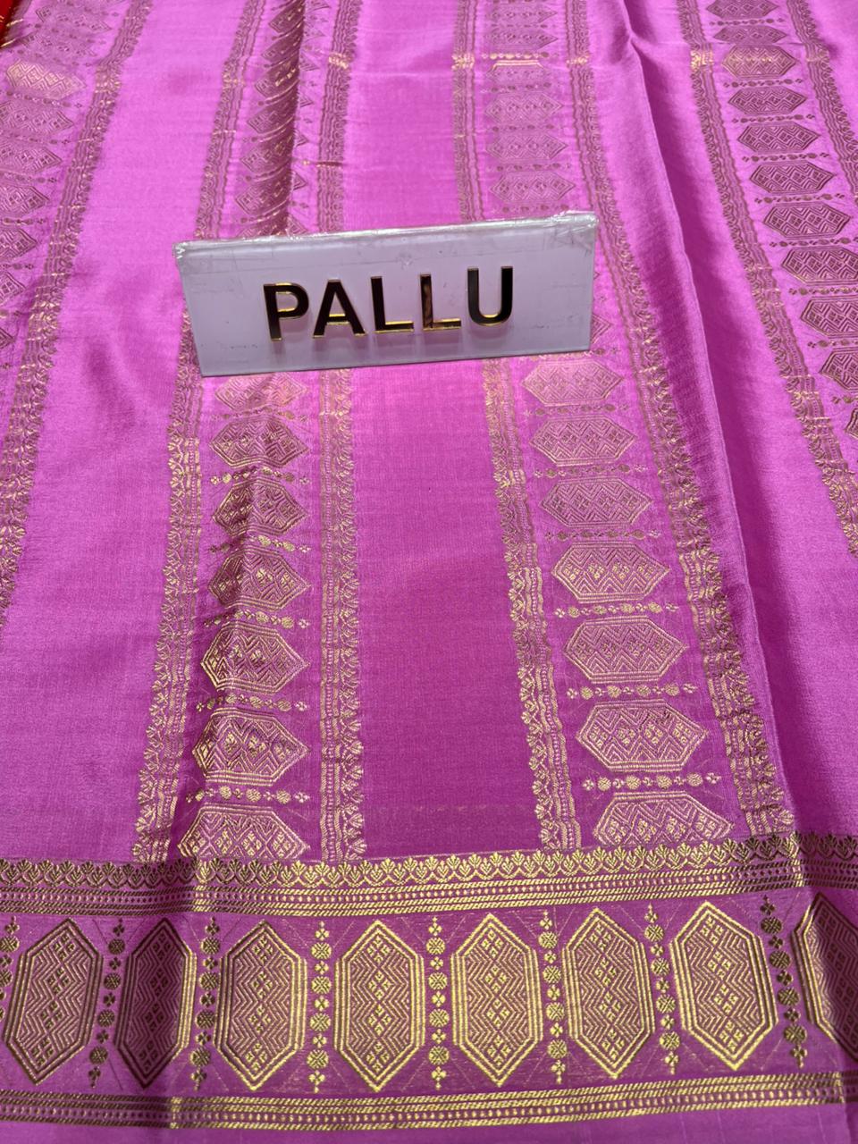 Pure Mysore Silk Saree.