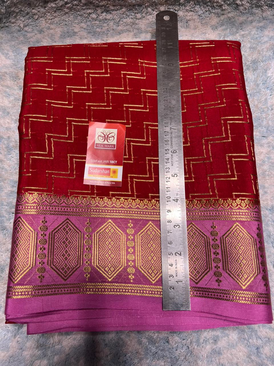 Pure Mysore Silk Saree.