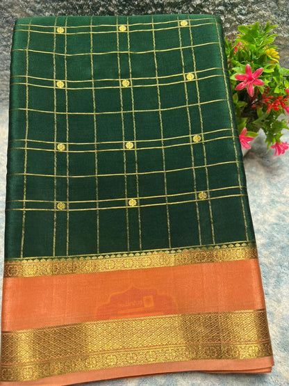 Pure Mysore Silk Saree.