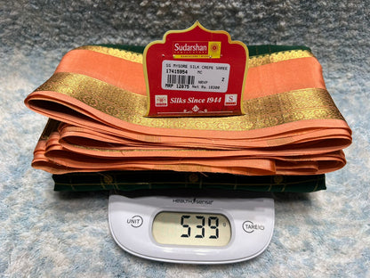 Pure Mysore Silk Saree.