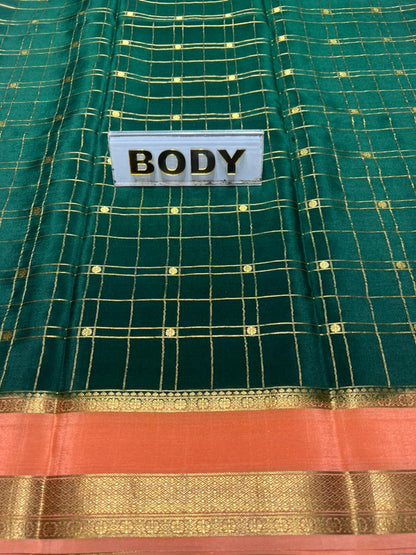 Pure Mysore Silk Saree.
