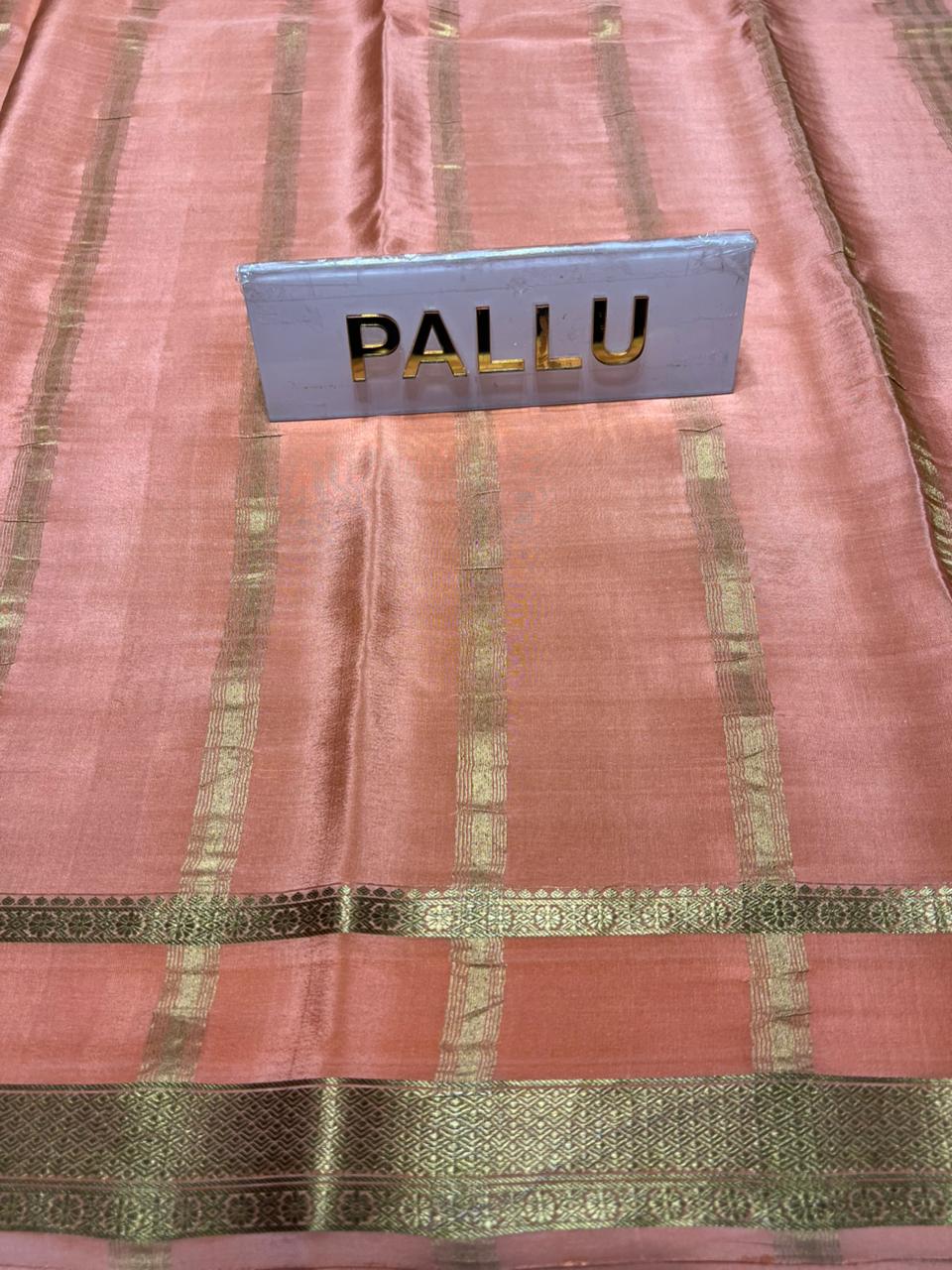 Pure Mysore Silk Saree.