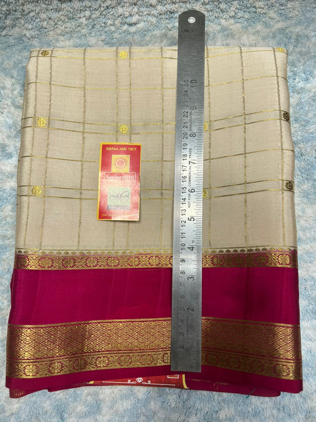 Pure Mysore Silk Saree.