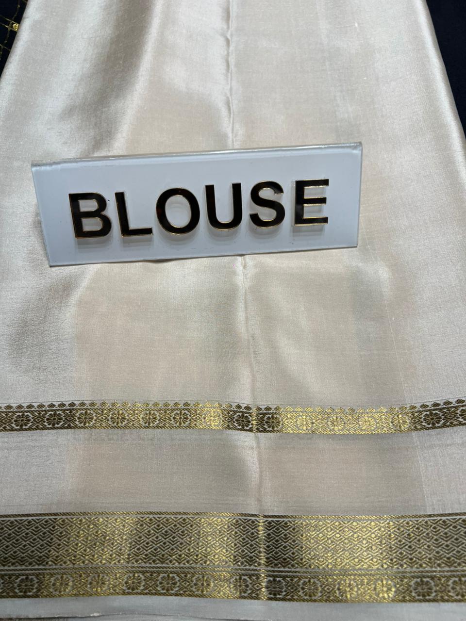 Pure Mysore Silk Saree.