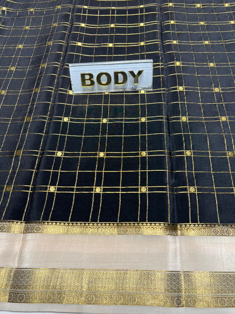 Pure Mysore Silk Saree.