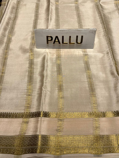 Pure Mysore Silk Saree.