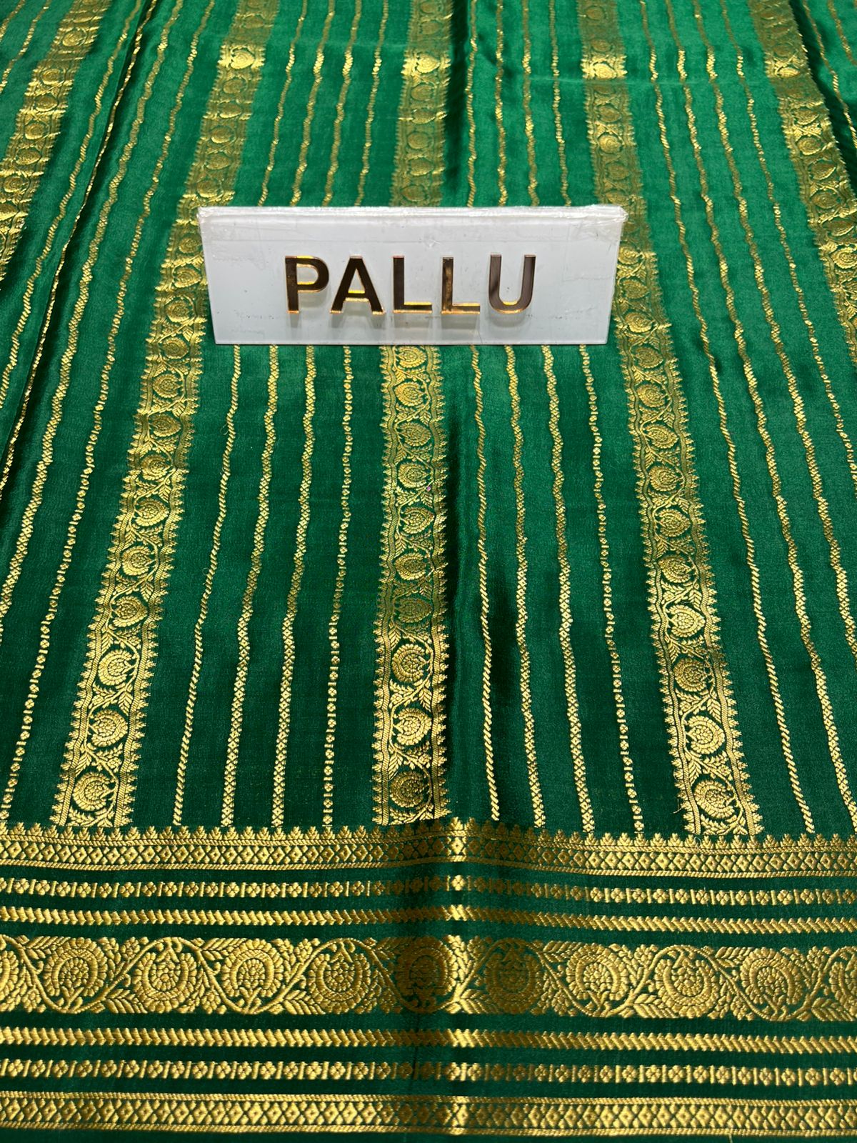 Pure Mysore Silk Saree.