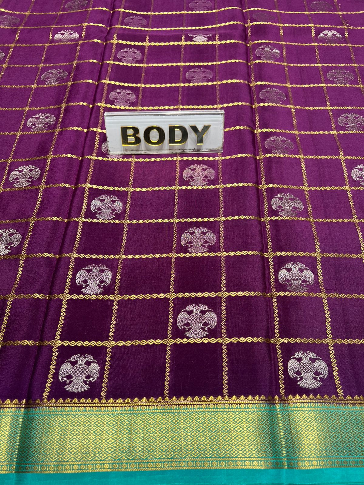 Pure Mysore Silk Saree.