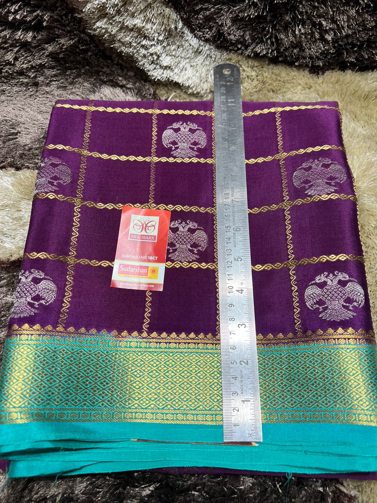 Pure Mysore Silk Saree.