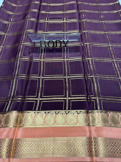 Pure Mysore Silk Saree.