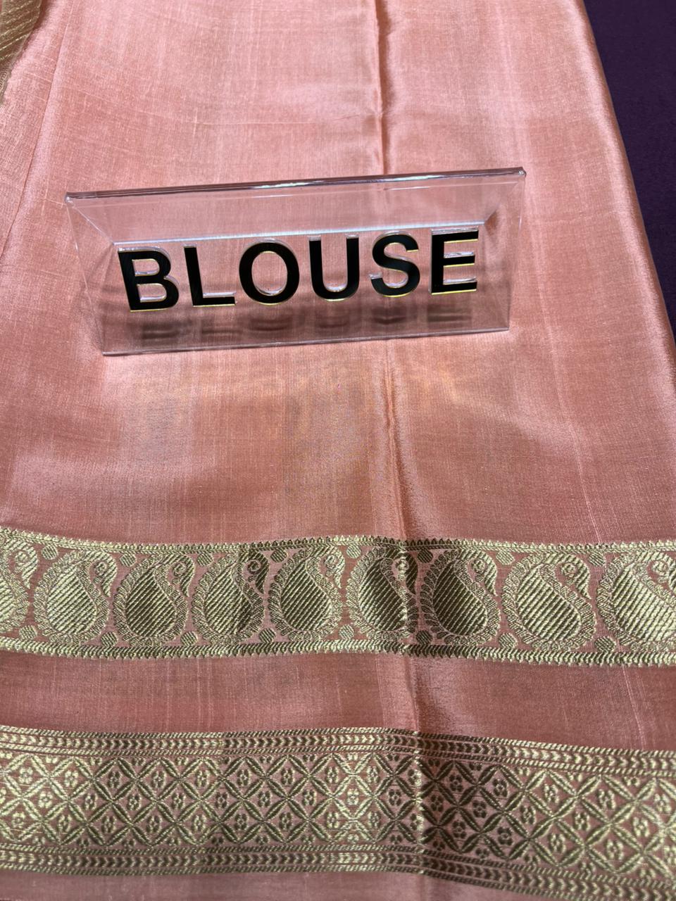 Pure Mysore Silk Saree.