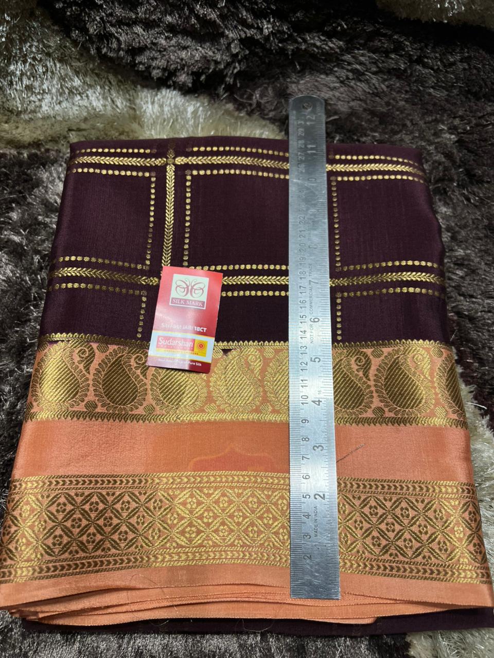 Pure Mysore Silk Saree.