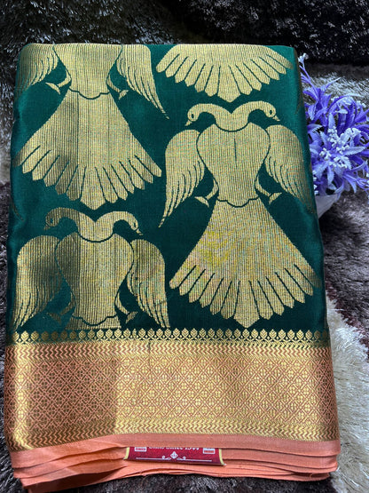 Pure Mysore Silk Saree.