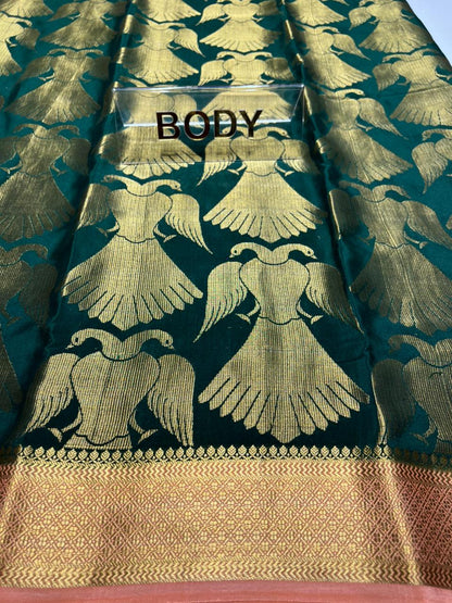 Pure Mysore Silk Saree.