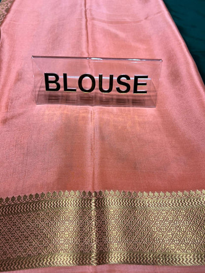 Pure Mysore Silk Saree.