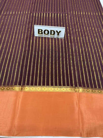 Pure Mysore Silk Saree.
