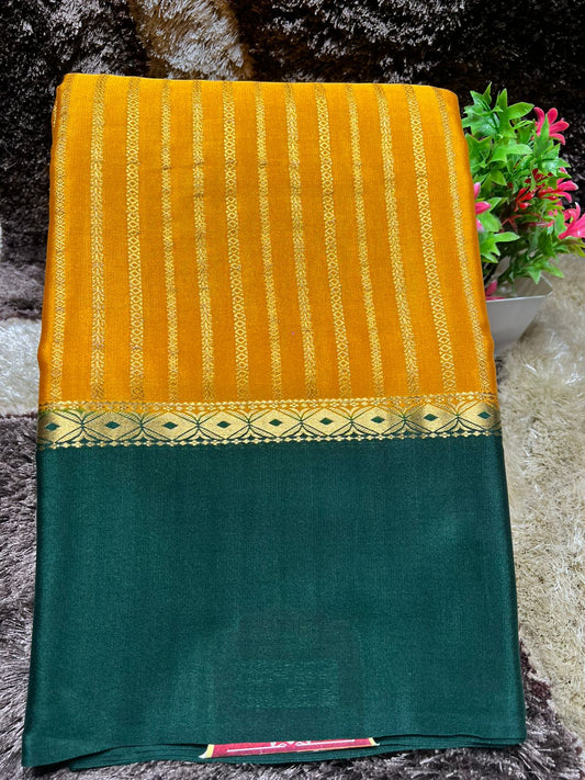 Pure Mysore Silk Saree.