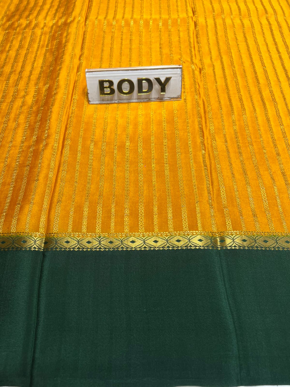 Pure Mysore Silk Saree.