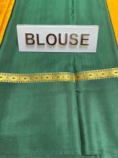 Pure Mysore Silk Saree.