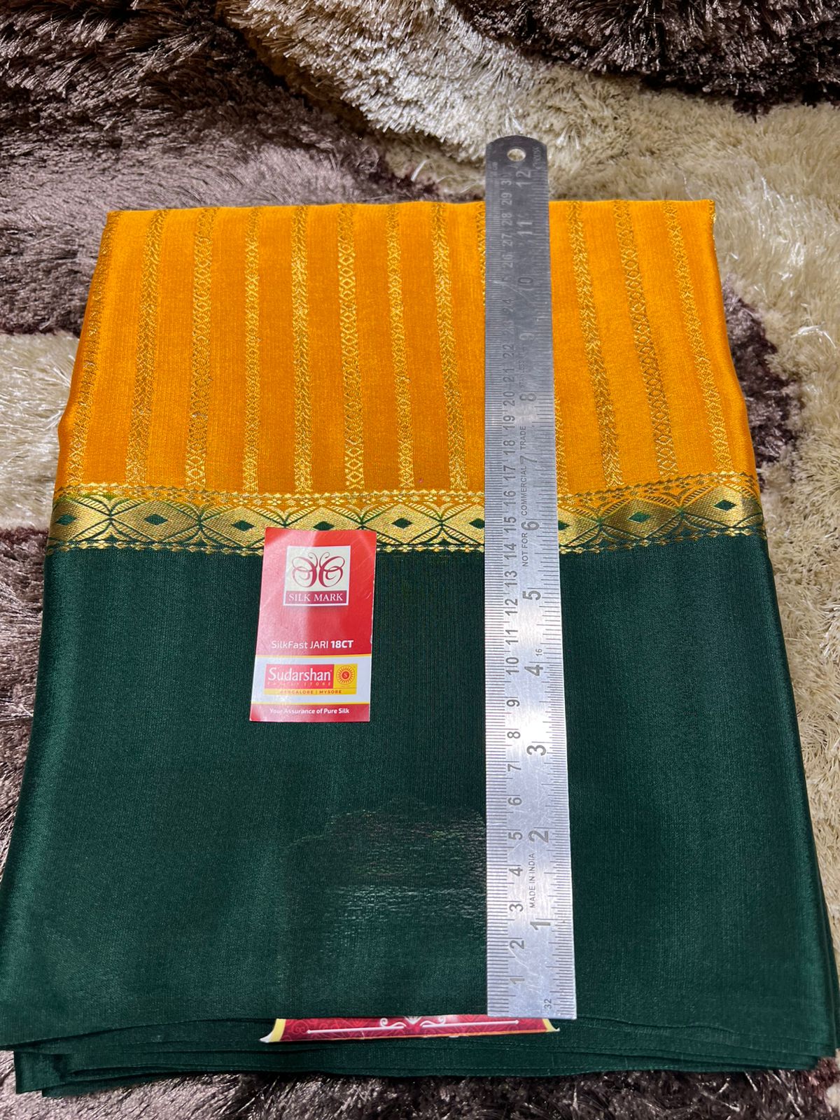Pure Mysore Silk Saree.