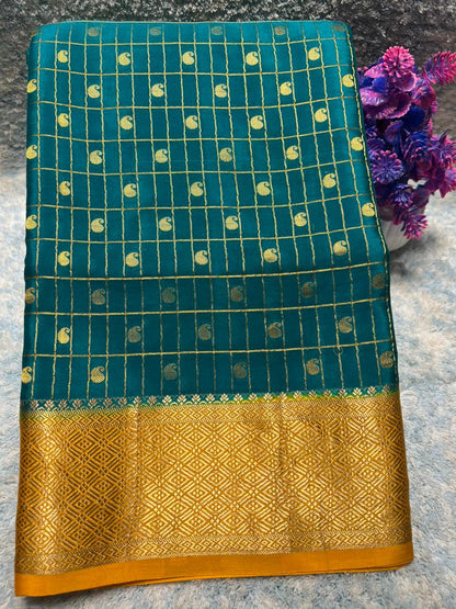 Pure Mysore Silk Saree.