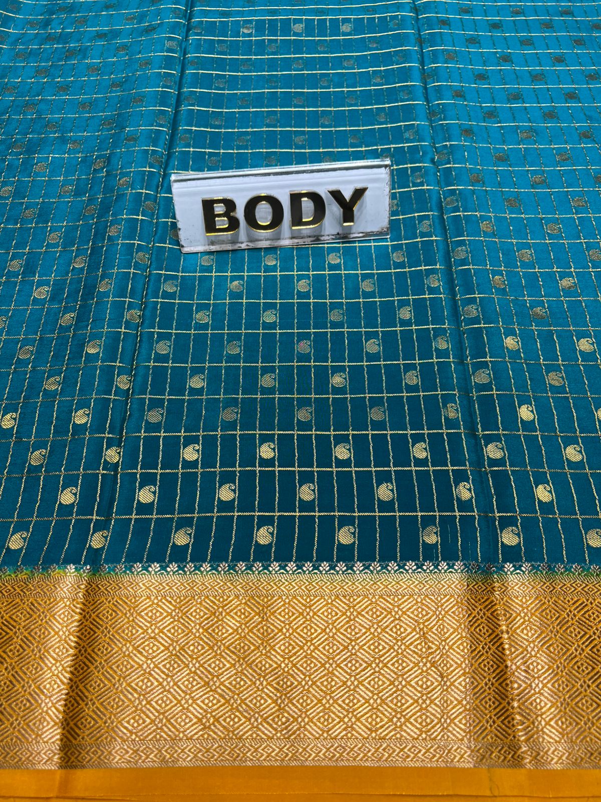 Pure Mysore Silk Saree.