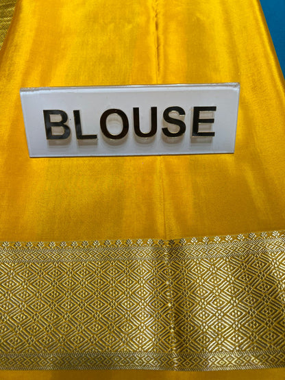 Pure Mysore Silk Saree.