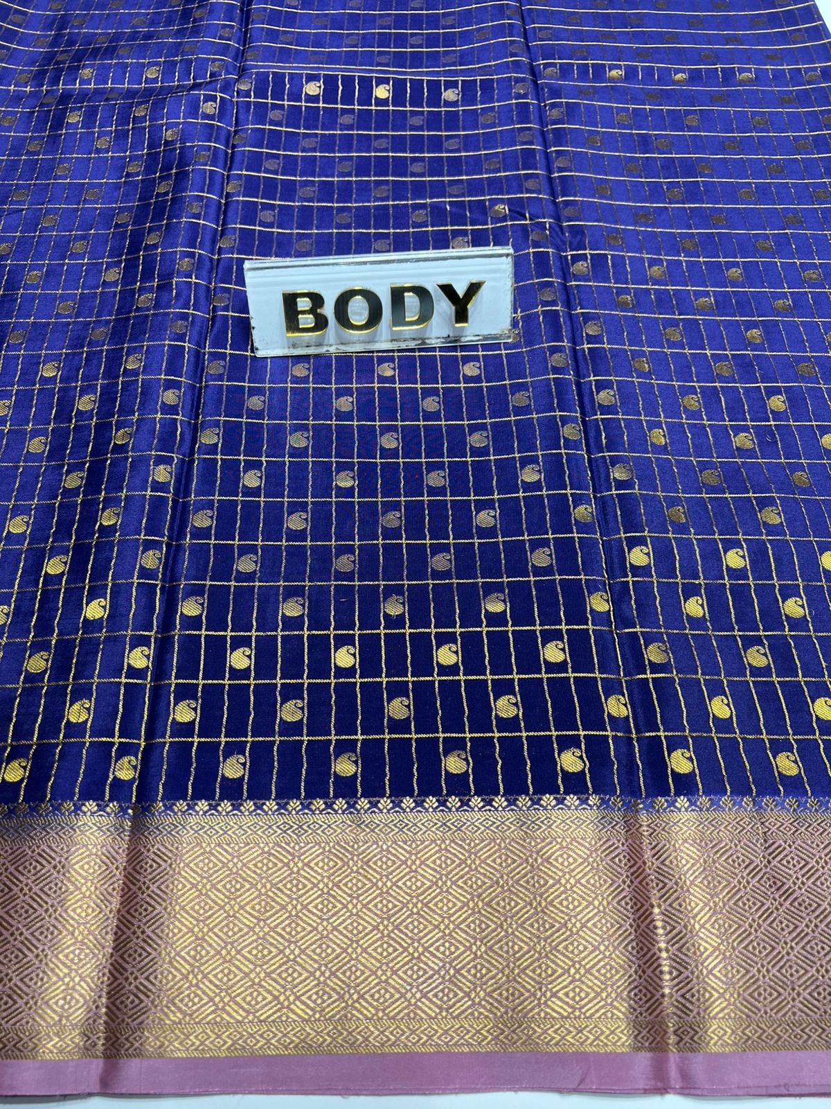 Pure Mysore Silk Saree.
