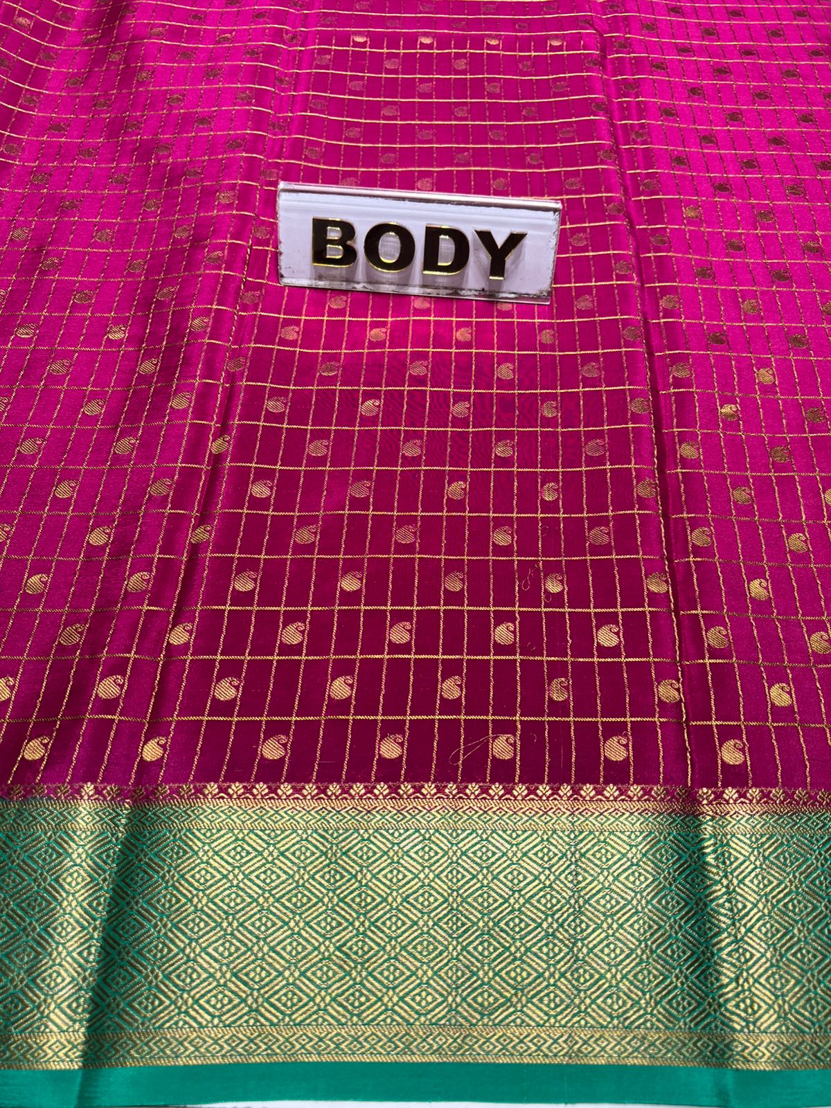 Pure Mysore Silk Saree.