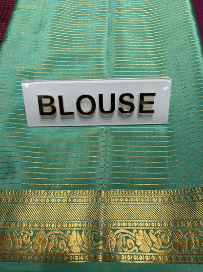 Pure Mysore Silk Saree.