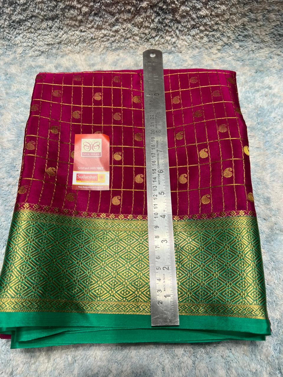 Pure Mysore Silk Saree.