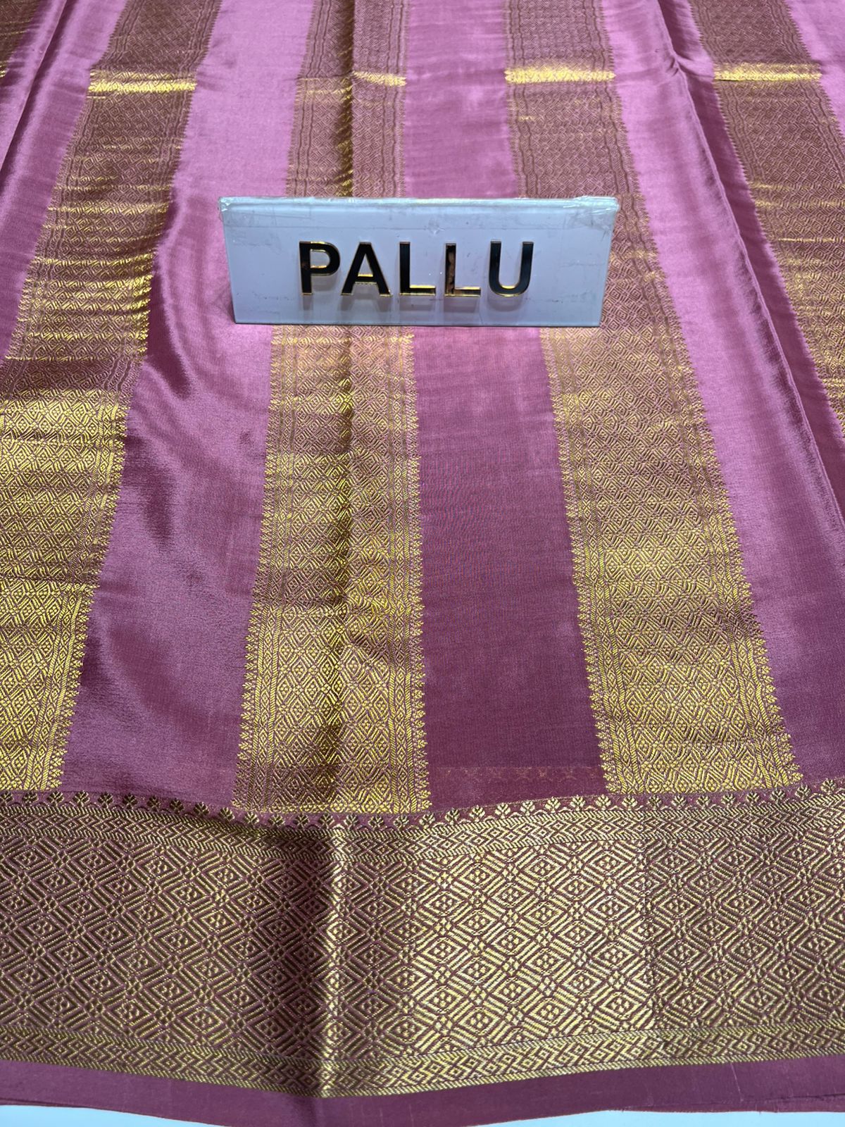 Pure Mysore Silk Saree.