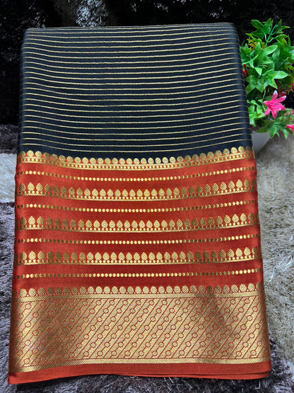 Pure Mysore Silk Saree.