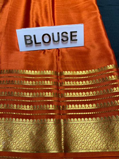 Pure Mysore Silk Saree.