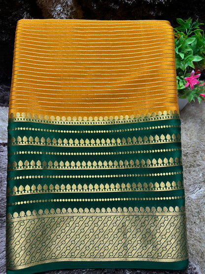 Pure Mysore Silk Saree.