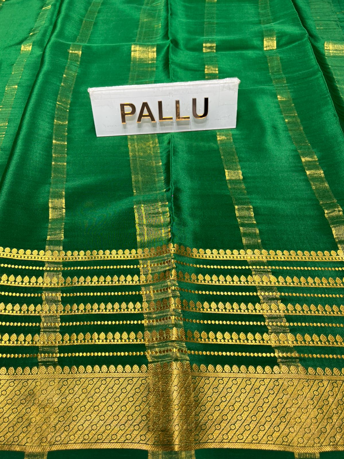 Pure Mysore Silk Saree.