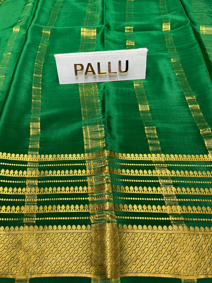 Pure Mysore Silk Saree.