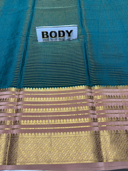 Pure Mysore Silk Saree.