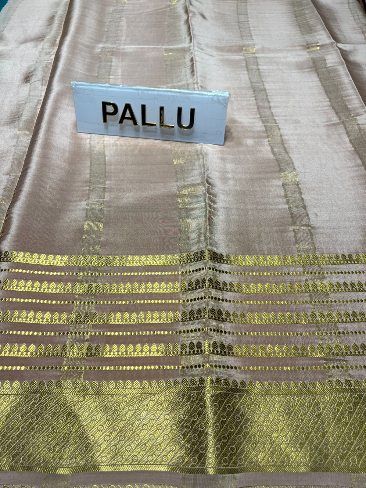 Pure Mysore Silk Saree.