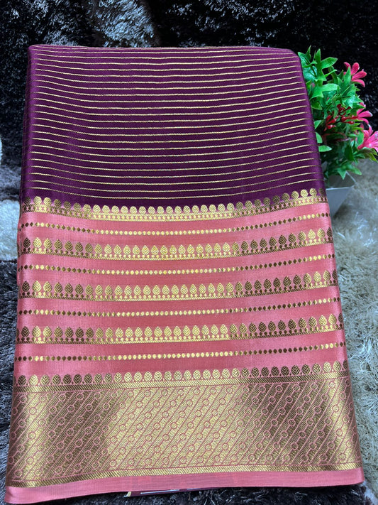 Pure Mysore Silk Saree.